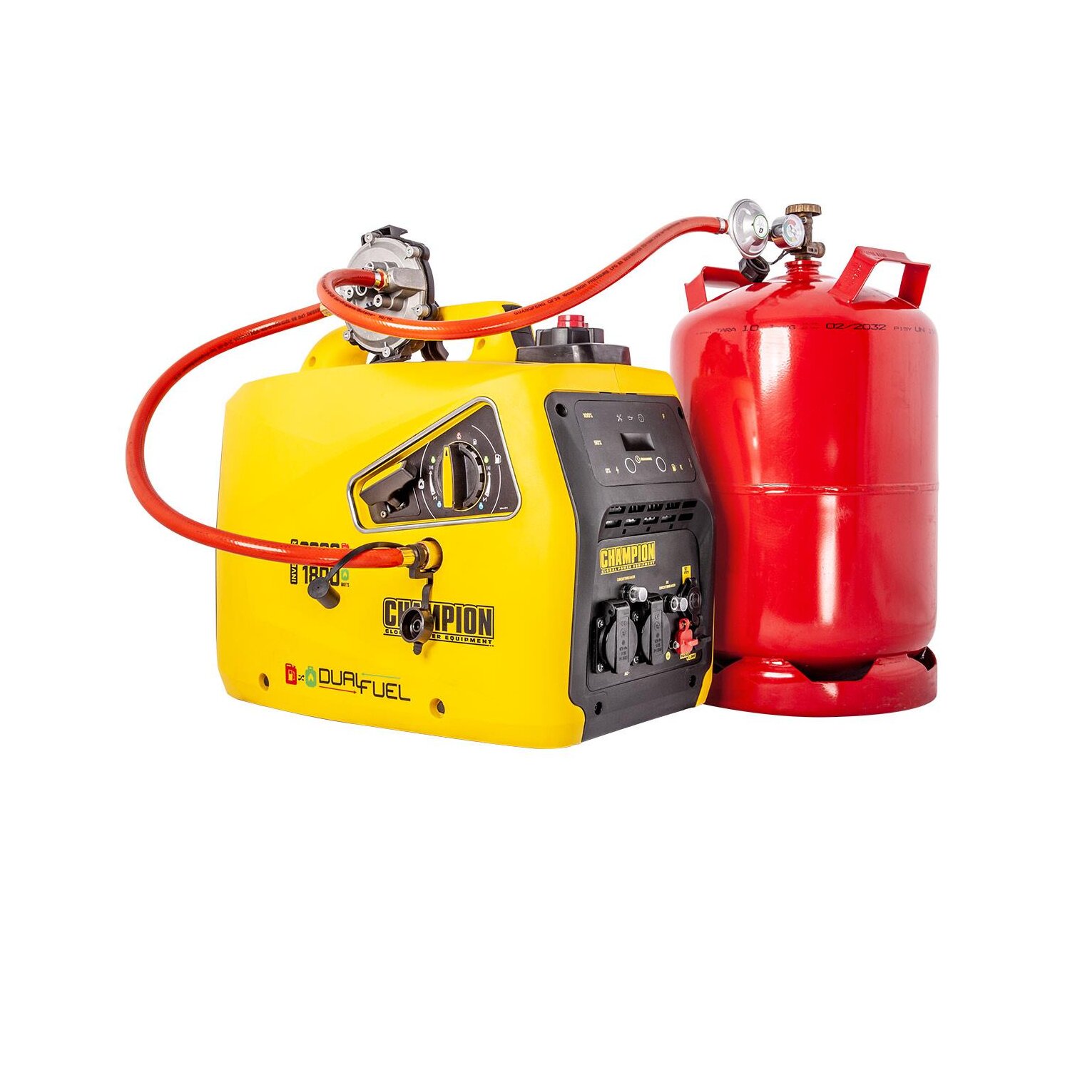 Champion dual fuel inverter generator discount