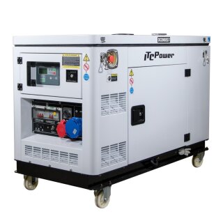 ITC POWER Stromaggregat Diesel 12,5 KVA DG12000XSE-T Wassergekhlt