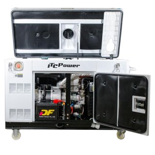 ITC POWER Stromaggregat Diesel 12,5 KVA DG12000XSE-T Wassergekhlt