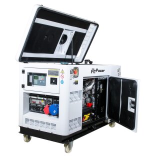 ITC POWER Stromaggregat Diesel 12,5 KVA DG12000XSE-T Wassergekhlt