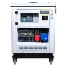 itc power generator diesel 12,5 kva dg12000xse-t water cooled