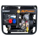 itc power Full power generator diesel 8 kva dg7800le-t 230and400 v