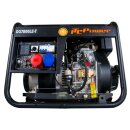 itc power Full power generator diesel 8 kva dg7800le-t 230and400 v