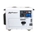 itc power diesel generator 6500 watt 230v