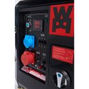 warrior 6.25 kVa silent diesel generator emergency generator power 400v 230v eu5