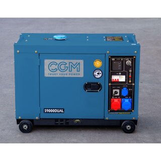 cgm s9000 diesel power generator full power 9 kva 230v/400v