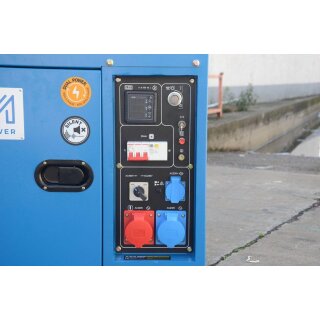 Diesel-Stromaggregat DUAL 9000 ✓ Kurze Lieferzeit ✓ Stromerzeuger