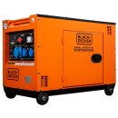 black+decker bxgnd6300e diesel power generator full power 6500 watt 230v