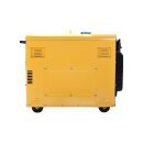 kompak diesel generator 6,9 kva 400v/230v