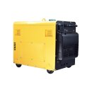 kompak diesel generator 6,9 kva 400v/230v