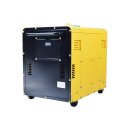 kompak diesel generator 6,9 kva 400v/230v