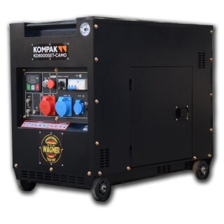 KOMPAK Diesel Generator Full Power 8 KD8000SET-CAMO...