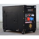kompak diesel generator full power 8 kva 25l kd8000se-t-b 400v/230v