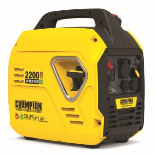 Champion 92001i-DF-eu 2200 watt dual fuel inverter gasoline generator emergency generator 230v eu