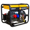 pro-compak full power generator diesel 8 kva 8000le-t...