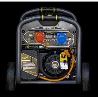 KOMPAK Dual Fuel 10 kVA Generator 230V/400V