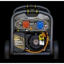 kompak dual fuel gasoline 10kVA power generator 230v/400v