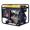 kompak diesel generator 6100xe-3 6,9 kva 400v/230v