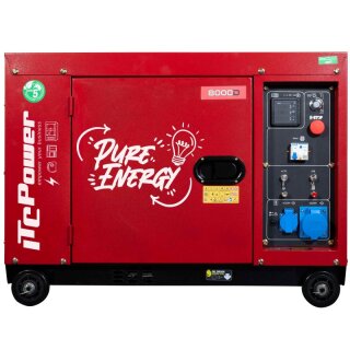 8000D Diesel Generator 6500 Watt 230V Special Edition