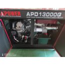 AiPOWER diesel generator set full power 13kva apd13000q 400v/230v