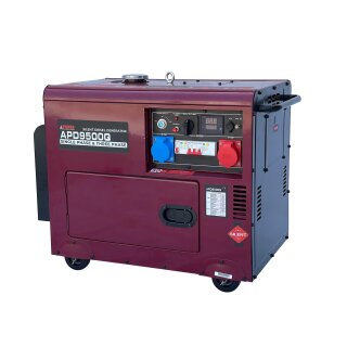 AiPOWER diesel generator full power 8 kva apd9500q 400v/230v