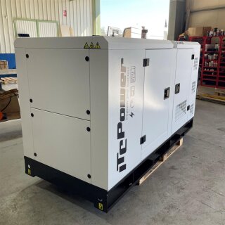 ITC Power Industrie Stromerzeuger Stromaggregat DG34KSE 34 KVA Diesel Wassergekhlt