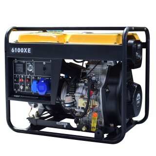 KOMPAK Diesel Stromaggregat 6100XE 5500 Watt 230V