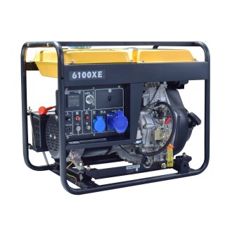 KOMPAK Diesel Stromaggregat 6100XE 5500 Watt 230V
