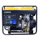 KOMPAK Diesel Stromaggregat 6100XE 5500 Watt 230V