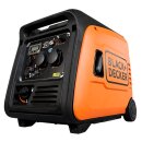 black+decker inverter power generator petrol 3900 watt 230v e-start radio start ats