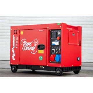 ITC POWER 8000D Diesel Generator FULL POWER 8KVA 400V/230V