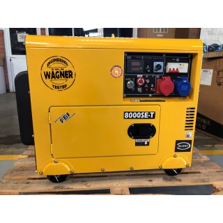 WAGNER Diesel Generator Full Power 8 KVA DG7800SE-T...