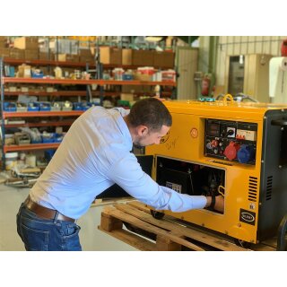 WAGNER Diesel Generator Full Power 8 KVA DG7800SE-T 230V/400V