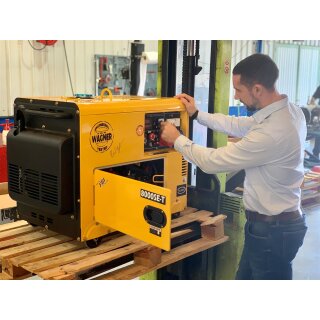 WAGNER Diesel Generator Full Power 8 KVA DG7800SE-T 230V/400V