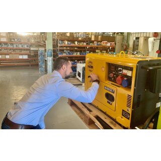 WAGNER Diesel Generator Full Power 8 KVA DG7800SE-T 230V/400V