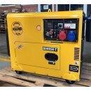 kompak "WAGNER-Edition" diesel generator full power 8 kva kw8000se-t 230v/400v