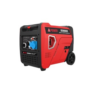 AiPOWER SC6600iED-O Dual Fuel Inverter Generator Gasoline 6000 Watt Gas 5500 Watt 230v