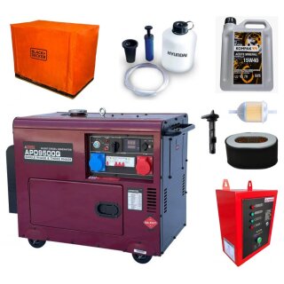 Ai Power Diesel Generator Full Power APD9500Q 8kVA 230V/400V