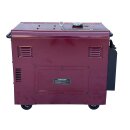 AiPOWER diesel generator set full power 8 kva apd9500q 400v/230v set incl. accessories