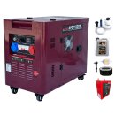 AiPOWER diesel power generator full power 9 kva apd11000q...