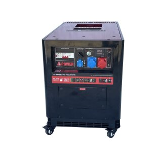 AiPOWER Diesel Stromaggregat Full Power 13KVA APD13000Q 400V/230V Set inkl. Zubehr