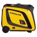 KOMPAK Inverter Stromaggregat Benzin 3900 Watt 230V KGG39EI