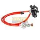 Gas hose with pressure reducer 37mBar for 92001i-DF-EU