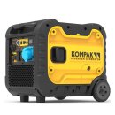kompak dual fuel inverter gasoline 7600 watt generator 230v