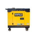 KOMPAK PREMIUM KD9100SEi-T Diesel-Inverter-Stromaggregat 8,1 kVA Full Power | 230/400 V