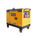 KOMPAK PREMIUM KD1100SEi-T Diesel-Inverter-Stromaggregat 10,6 kVA Full Power | 230/400 V