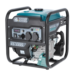 Könner & Söhnen Benzin-Inverter-Stromerzeuger 3000 W 230 V KS 3300i