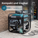 Könner & Söhnen Benzin-Inverter-Stromerzeuger 3000 W 230 V KS 3300i