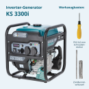 Könner & Söhnen Gasoline Inverter Generator 3000 W 230 V KS 3300i