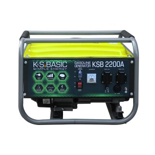 Könner & Söhnen Benzin-Stromerzeuger 2000 W 230 V KSB 2200A